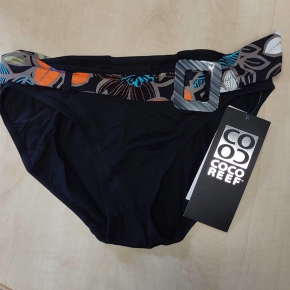 Coco Reef Belted Hipster Bikini Bottom Small - Picture 5 of 10